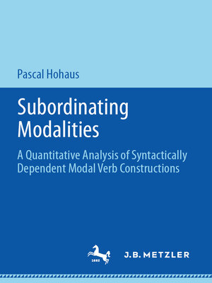 cover image of Subordinating Modalities
